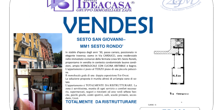via CARDUCCI 16 VENDESI