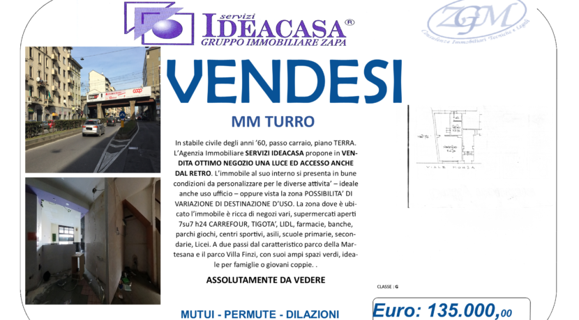 VIALE MONZA 119 VENDESI