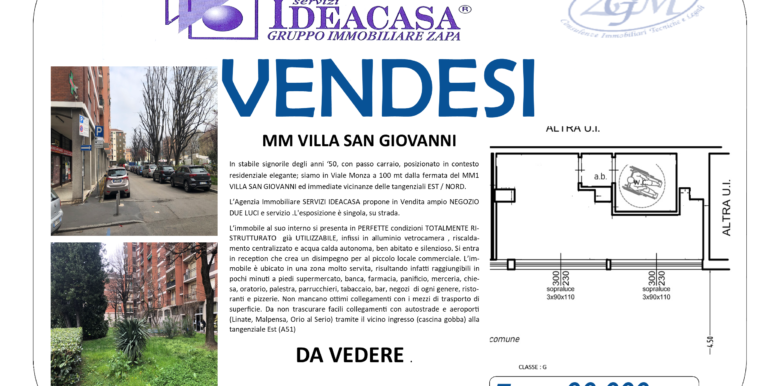 viale monza 325 VENDESI