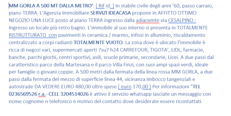 DESCRIZIONE