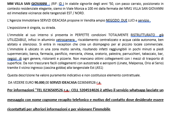 DESCRIZIONE