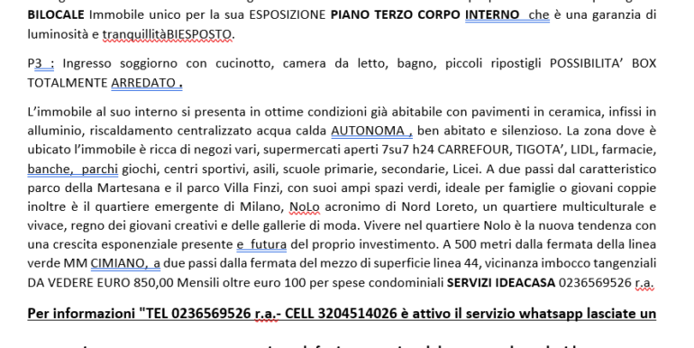 DESCRIZIONE